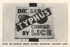 Danger of typhus carried by lice http://profiles.nlm.nih.gov/ps/retrieve/ResourceMetadata/VVBBLL